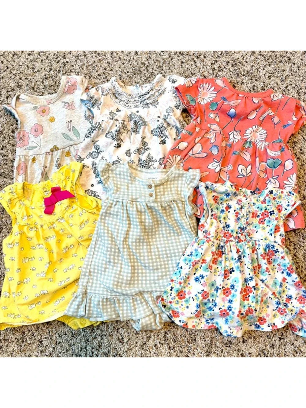 6 Month Baby Girl Dress Bundle